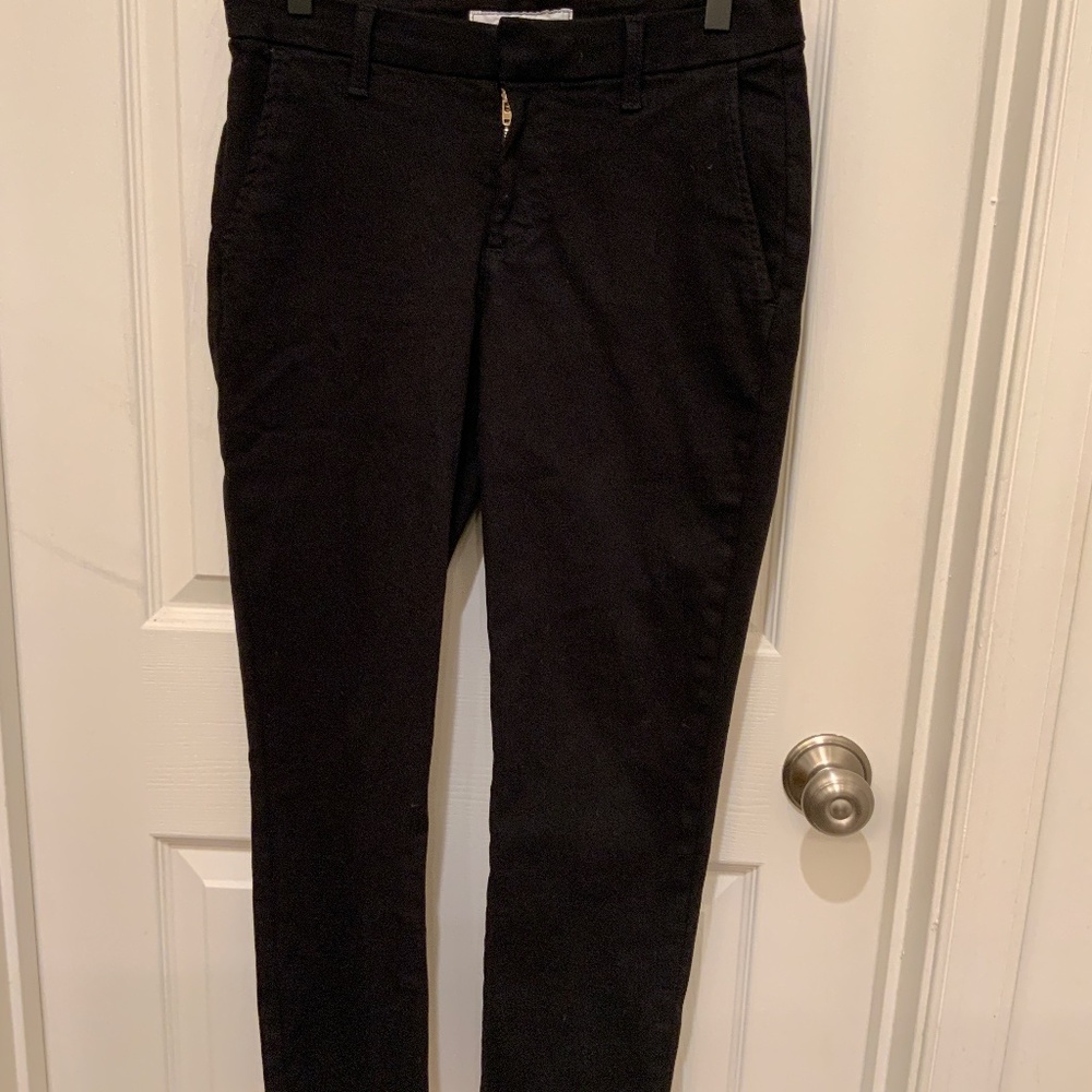 Frank & Eileen Black Tailored Chino Pants